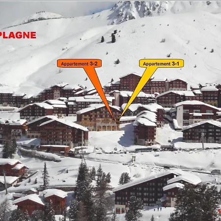 Belle Plagne 2 Dim Dim 6pers Apartment La Plagne